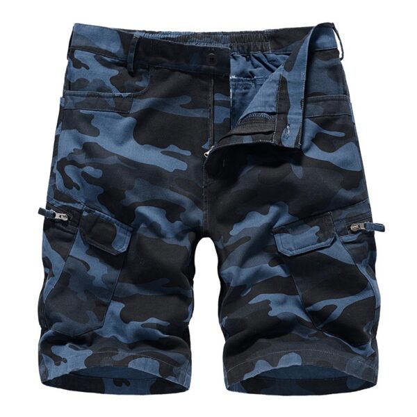 Workwear Camouflage Loose Fitting Shorts - Image 4