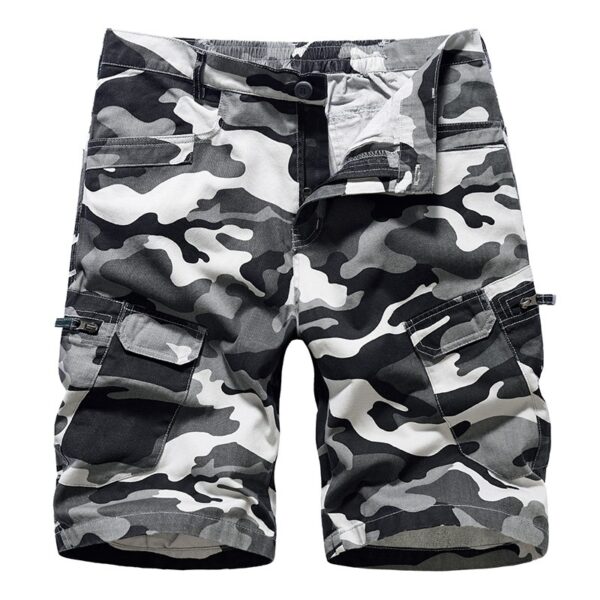 Workwear Camouflage Loose Fitting Shorts - Image 2