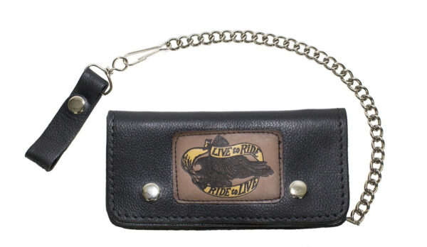 Live To Ride Heavy Duty Chain Wallet - Image 3