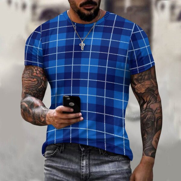 Men's Plaid Cotton Shirt