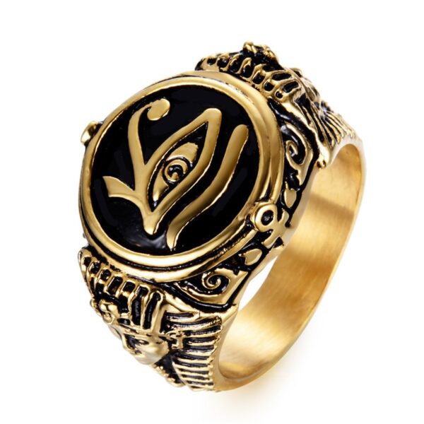 Egyptian Eye of Horus Ring