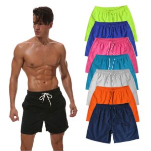100% Polyester Beach Belt Lining Surfing Shorts