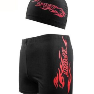 Sport Swim Trunks with Headwear
