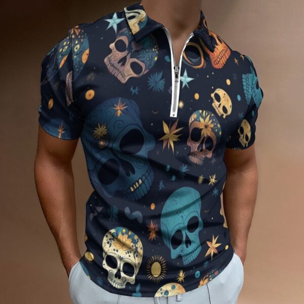 Skulls Short Sleeve Polo Shirt