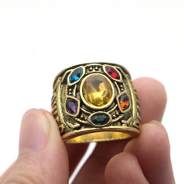 Avengers Infinity Stones Thanos Crystal Ring