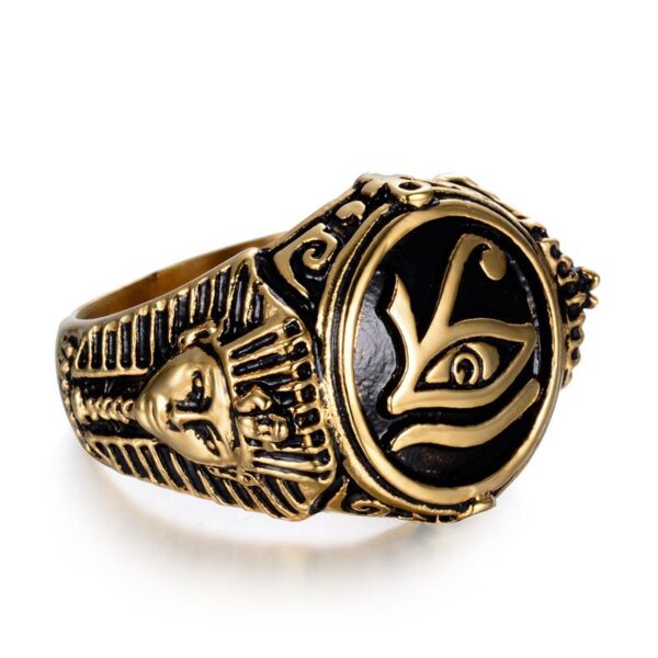 Egyptian Eye of Horus Ring - Image 2