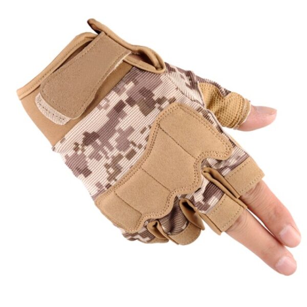 Tactical Sports Fitness Weight Lifting Gym Gloves - Image 3