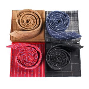 Tie & Pocket Square Kerchief Set
