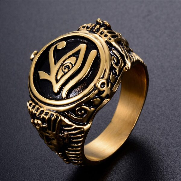 Egyptian Eye of Horus Ring - Image 5