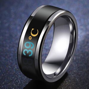 Titanium Steel Temperature Ring