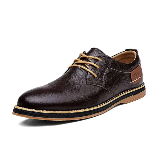 Oxford Genuine PU Leather Dress Shoes - Image 3