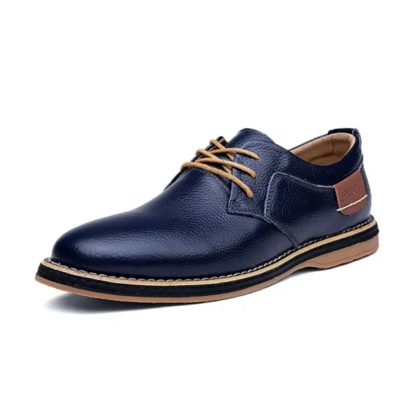 Oxford Genuine PU Leather Dress Shoes - Image 7