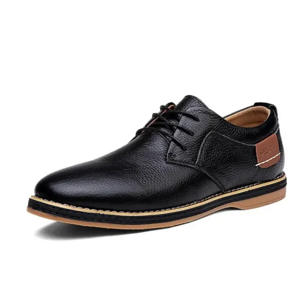 Oxford Genuine PU Leather Dress Shoes - Image 6