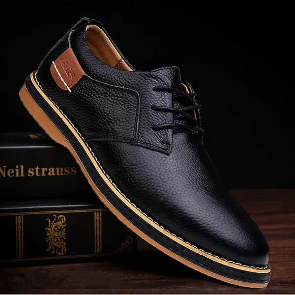 Oxford Genuine PU Leather Dress Shoes