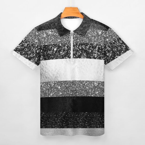 Color Block Short Sleeve Polo Shirt - Image 4