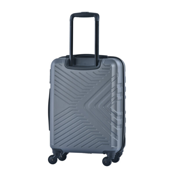 3 Piece Gray ABS Luggage Set - Image 14