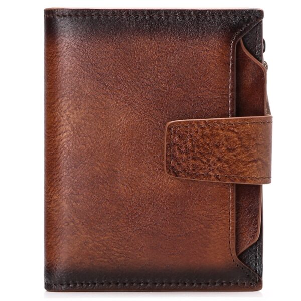Genuine Cowhide Leather Wallet - Image 5
