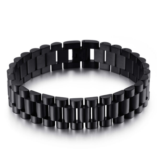 High Polished Stainless Steel Bracelet - Image 4