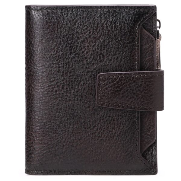 Genuine Cowhide Leather Wallet - Image 3