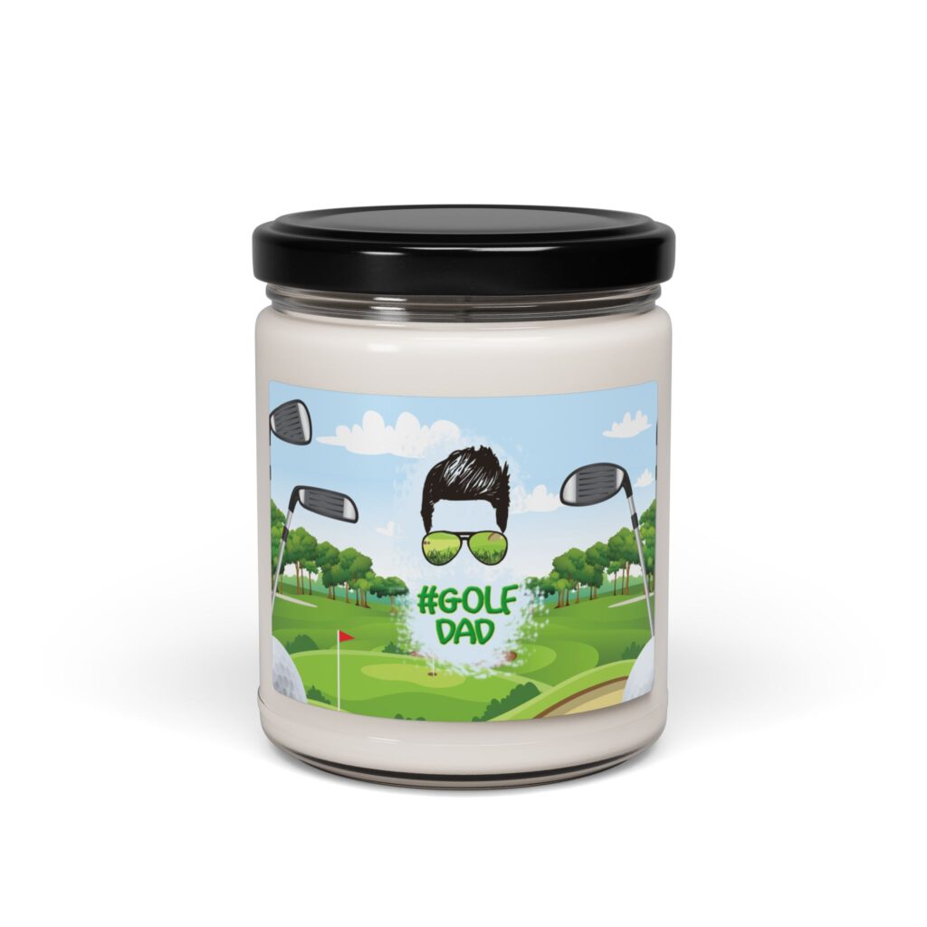 Golf Dad Scented Soy Candle, 9oz