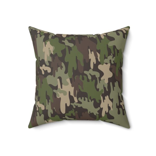 Camo Print Throw Pillow for Military Lovers - Stylish Home Decor - Image 8