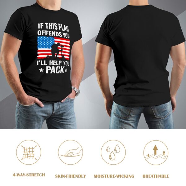 If This Flag Offends You Men's T-shirt - Image 8
