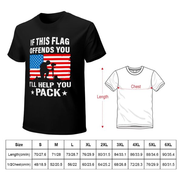 If This Flag Offends You Men's T-shirt - Image 6