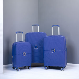 Expandable Lightweight Hard Shell Suitcase Set with Double Spinner Wheels