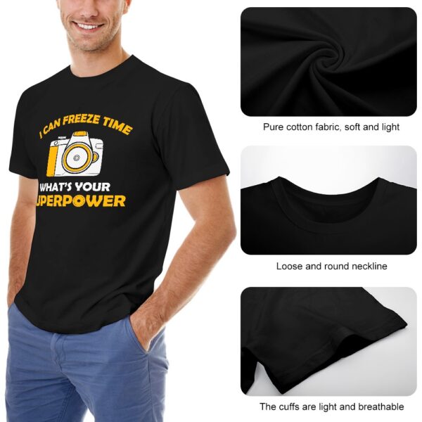 I Can Freeze Time Men's T-shirt - Image 7