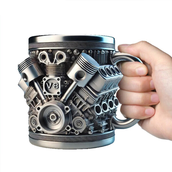 3D Engines Stainless Steel Mug - Image 2