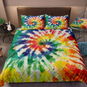 Color Tie Dye Three or Four Piece Bedding Sets