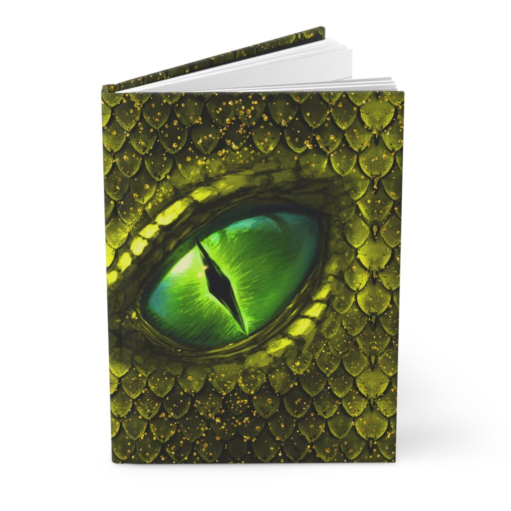 Golden Hardcover Journal Matte