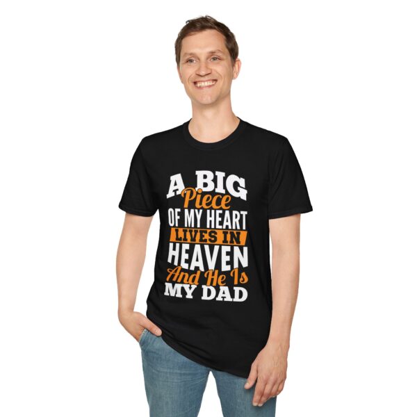 Dad Heart Tribute Unisex T-Shirt - Perfect for Father's Day & Family Celebrations - Image 6
