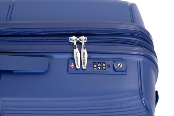 Expandable Lightweight Hard Shell Suitcase Set with Double Spinner Wheels - Image 4