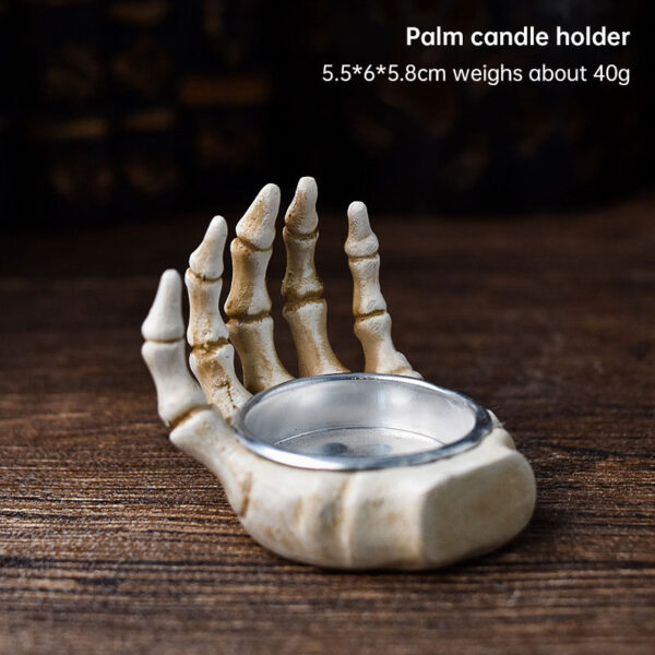 Skull Yoga Resin Figurine - Image 19
