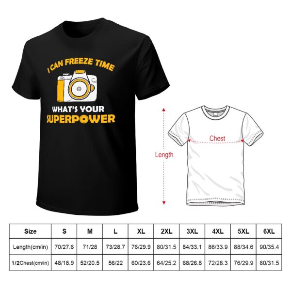 I Can Freeze Time Men's T-shirt - Image 6