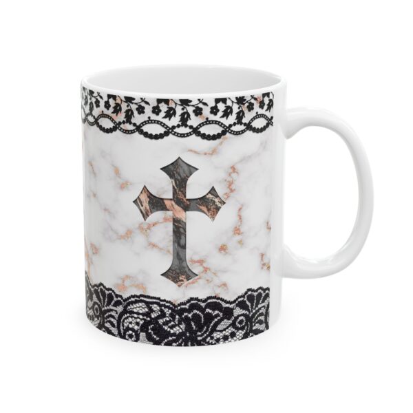 Cross Ceramic Mug 11oz