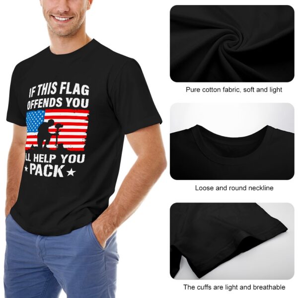 If This Flag Offends You Men's T-shirt - Image 7