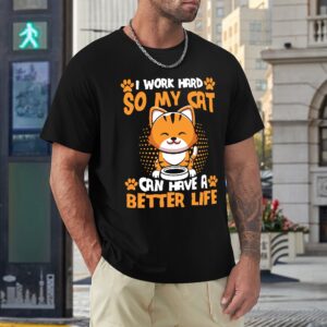 I Work Hard Men's T-shirt