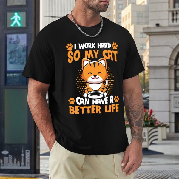 I Work Hard Men's T-shirt