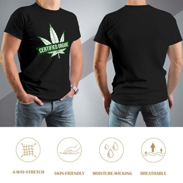 Certified Organic Men's T-shirt - Image 8