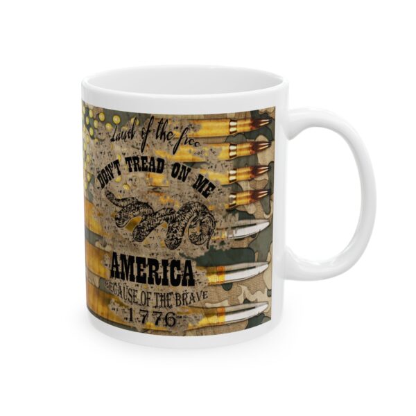 Don't Tread on Me Ceramic Mug 11oz