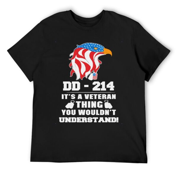 DD-214 A Veteran Thing Men's T-shirt - Image 9