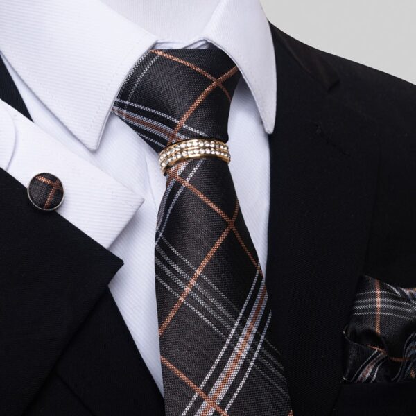 Tie Handkerchief and Cufflinks Set - Image 22