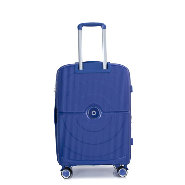 Expandable Lightweight Hard Shell Suitcase Set with Double Spinner Wheels - Image 20
