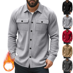 Double Pocket Lightweight Single Breasted Jacket