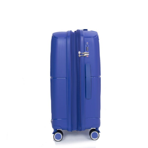 Expandable Lightweight Hard Shell Suitcase Set with Double Spinner Wheels - Image 5