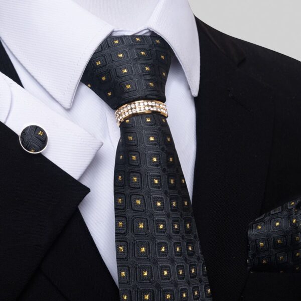 Tie Handkerchief and Cufflinks Set - Image 23