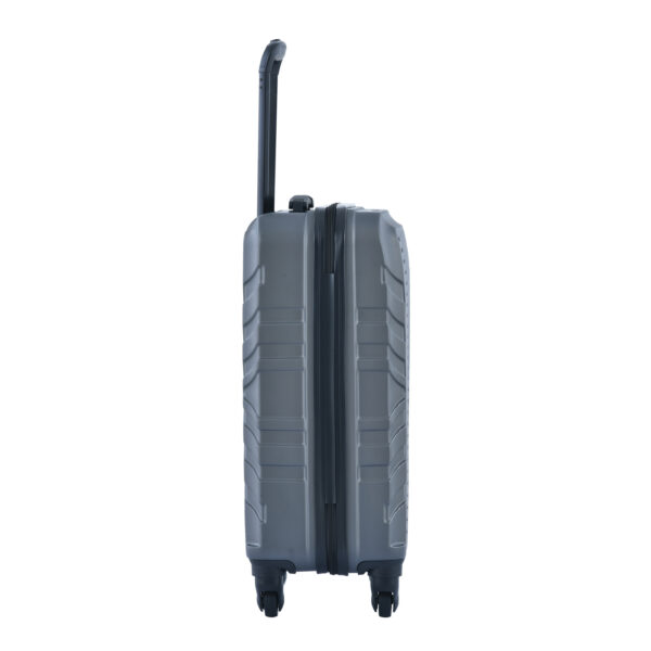 3 Piece Gray ABS Luggage Set - Image 16