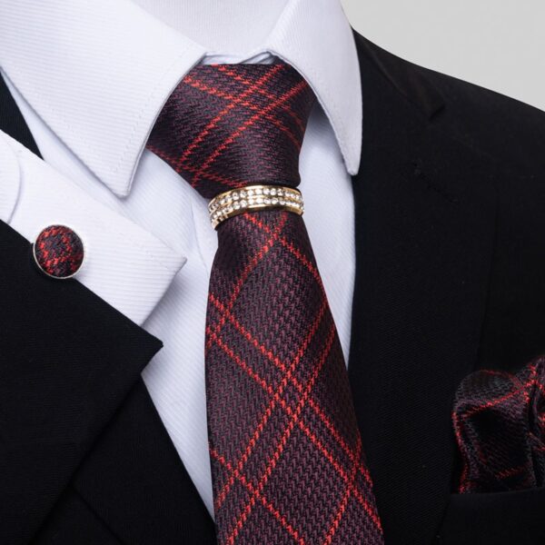 Tie Handkerchief and Cufflinks Set - Image 16